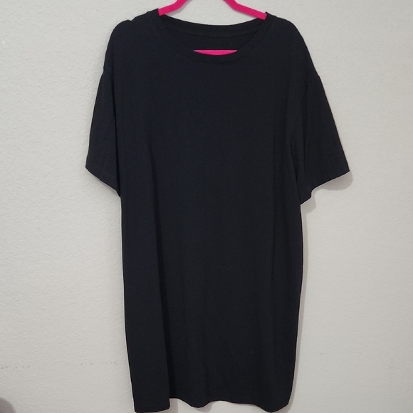 A New Day Womens Dress Black Dress 1x Tunic - Picture 1 of 8